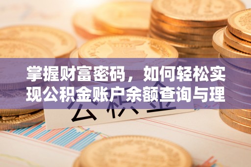 左贡掌握财富密码，如何轻松实现公积金账户余额查询与理财规划