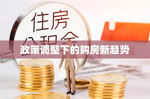 左贡政策调整下的购房新趋势