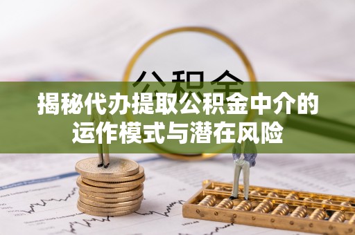 左贡揭秘代办提取公积金中介的运作模式与潜在风险