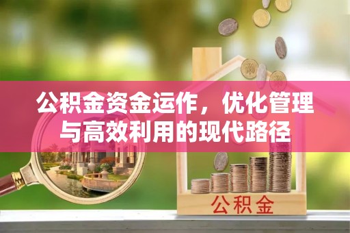 左贡公积金资金运作，优化管理与高效利用的现代路径