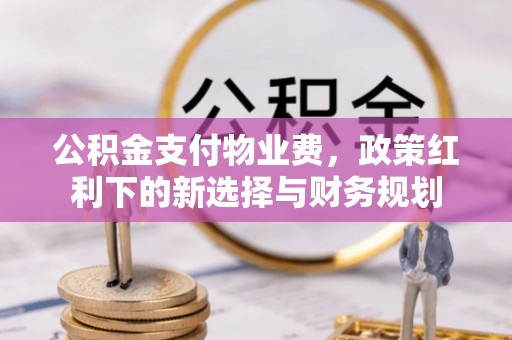 左贡公积金支付物业费，政策红利下的新选择与财务规划